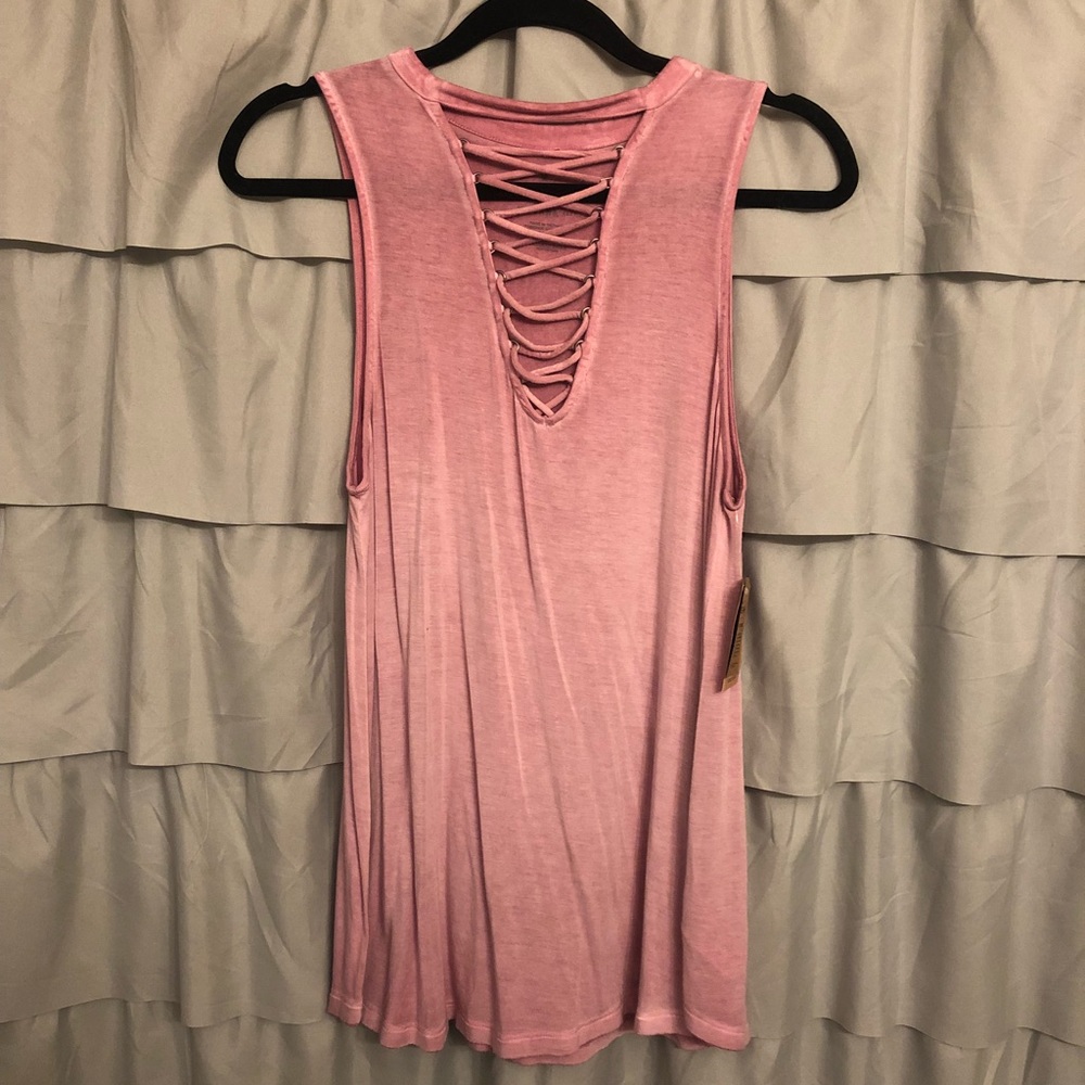 NWT American Eagle Lace Up Tank